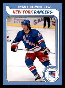 2008-09 O-Pee-Chee 1979-80 Retro #190 Ryan Hollweg New York Rangers - Imagen 1 de 2