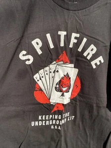 Spitfire Skateboarding Vintage Men’s T shirt Large - Picture 1 of 3