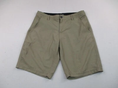 Da Hui Shorts Mens 32 Brown Solid Performance Chino Stretch - Image 1 of 4