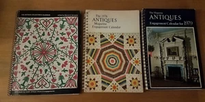 Vintage Lot 3 Antiques Engagement Calendar 1970's - Imagen 1 de 17