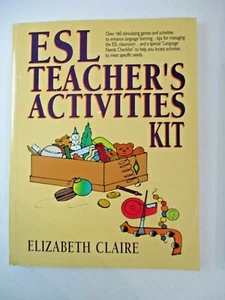 ESL Teacher's Activities Kit Elizabeth Claire Book FREE SHIP Education English - Picture 1 of 4