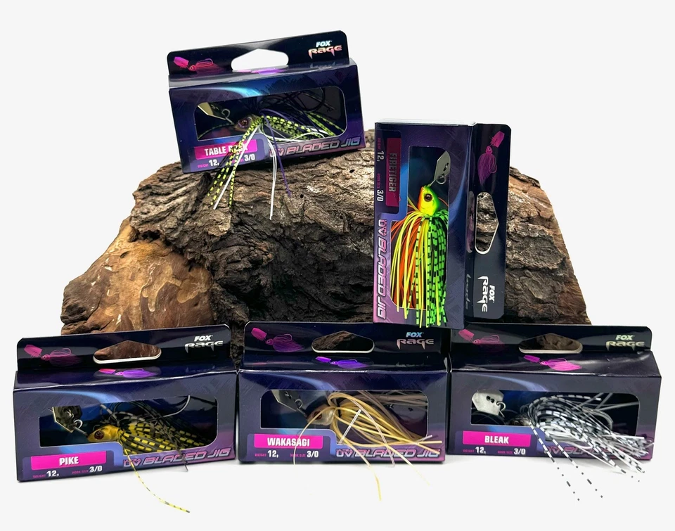 Fox Rage Chatterbait Bladed Jig 3/0 12g Ultra UV für Hecht Zander Barsch DA - Bild 1 von 1