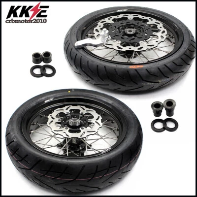 KKE 3.5/4.25'' For SUZUKI DRZ400S 2000-2025 DRZ400/400E Supermoto Wheel CST Tyre - Imagem 1 de 4