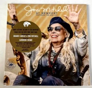 JONI MITCHELL At Newport Featuring The Joni Jam *SEALED* CD w/ Hype Sticker - Imagen 1 de 2