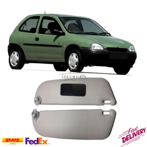 Sonnenblenden Schutz Set für Opel Corsa B 1993-2000 Model Years - Bild 1 von 7