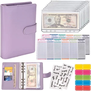 Budget Binder Cash Envelopes for Budgeting Money Organizer for Cash Money Envelo - Picture 1 of 12