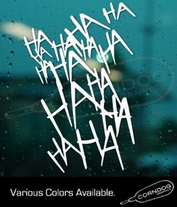 CALCOMANÍA DE VINILO PEGATINA DE VINILO ESCUADRÓN SUICIDA HARLEY QUINN BATMAN DC COMICS - Imagen 1 de 4
