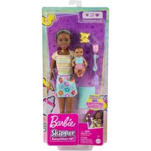 Muñeca y accesorios Skipper Babysitters Inc Barbie y bebé de 10,5 pulgadas - Imagen 1 de 5