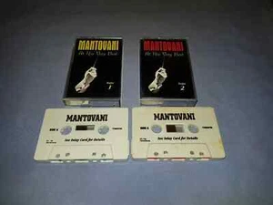 MANTOVANI AT HIS VERY BEST DOUBLE CASSETTE TAPE ALBUM - Picture 1 of 2