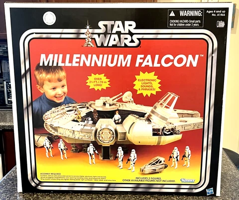 Star Wars Vintage Collection MILLENNIUM FALCON 2012 BRAND NEW Toys R Us Special Cover