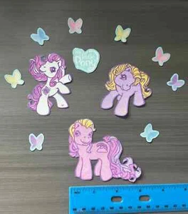 My Little Pony Iron on Fabric Appliques Pre-Cut Butterflies - Picture 1 of 1