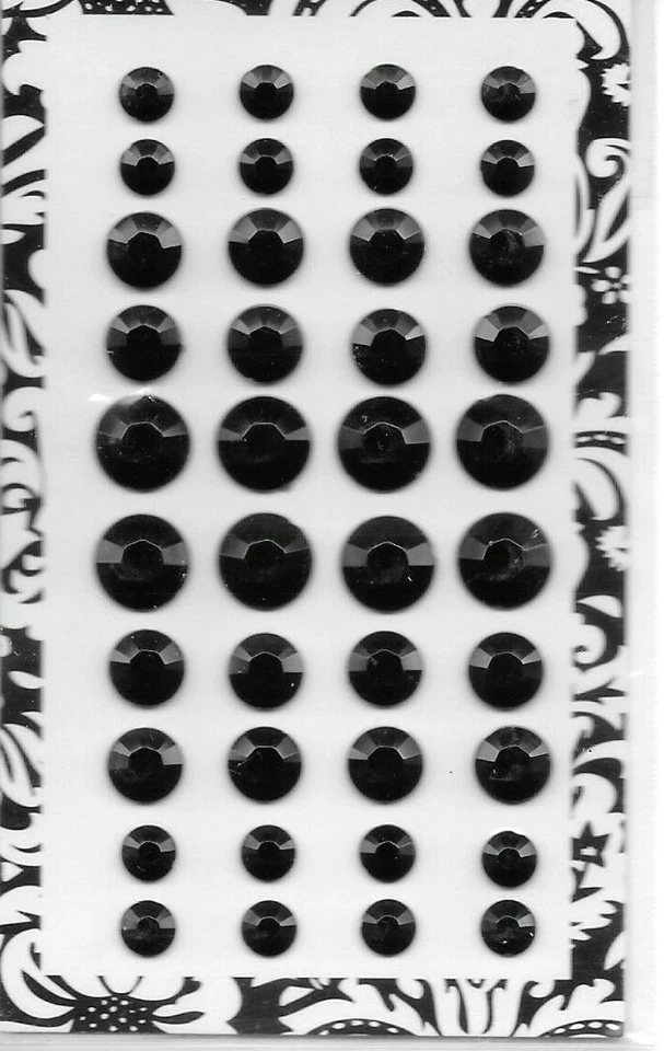 GEMAS Bling pedrería pegatinas ELIGE verde azul negro champán rojo prismático Foto 1 de 1