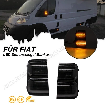 Led Spiegelblinker Blinklicht für 06-21 Fiat Ducato Peugeot Boxer Citroen Relay - Bild 1 von 4