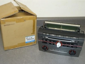 Nuevo panel principal radio Mazda 3 original 2006 2007 2008 2009 nuevo OEM genuino BAP3-66-9H0 - Imagen 1 de 5