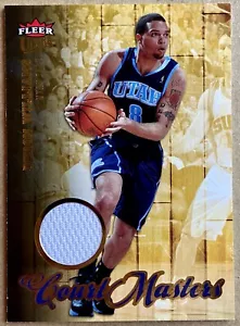 2007-08 FLEER ULTRA COURT MASTERS DERON WILLIAMS GAME-USED JERSEY RELIC #CM8 VG- - Picture 1 of 3