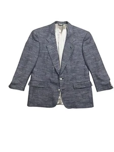 Men's Knit Pattern Christian Dior Monsieur Blazer 42S Vintage Jacket Wool - Picture 1 of 5