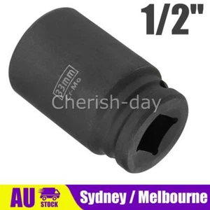 1/2" 33mm Drive Deep Impact Socket 6 Point Hub Axle Drive Garage Hand Tool OZ - Picture 1 of 10