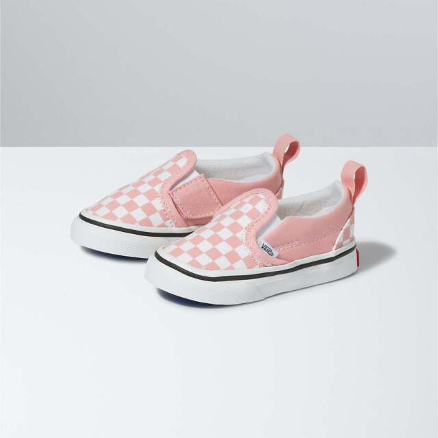 VANS 一脚蹬粉红色男女儿童鞋| eBay