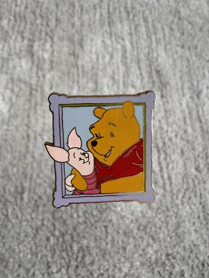 Winnie The Pooh Piglet Frame Disney Pin 2004 - Image 1 of 2