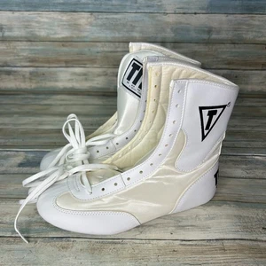 Scarpe da boxe Title US 7 bianche Speed Flex Encore stivali da uomo media lunghezza - Foto 1 di 9