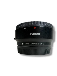 Canon EF -EOS M Mount Adapter Top Zustand mit Stativbajonett, OEM Objektivdeckel - Bild 1 von 4