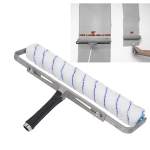UK Paint Roller 18 Inch Width 1/2 Inch Fluff High Efficiency Wall Painting Rolli - Picture 1 of 23