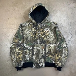 Chaqueta Carhartt Para Hombre Mediana Camuflada Realtree Pato Abrigo Hecho en EE. UU. J22 1977 - Imagen 1 de 9