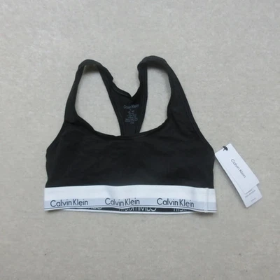 Calvin Klein Modern Cotton Schwarz Sport BH Größe M Unisex Bequeme Passform - Bild 1 von 4