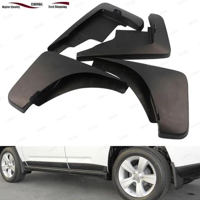 For Jeep Compass 2011-2016 Left Right Front Rear Molded Splash Guards Mud Flaps Foto 1 de 4