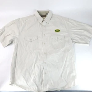 Land Rover Safari Button Up Shirt Mens XL Extra Large Faded Glory Dealership - Picture 1 of 10