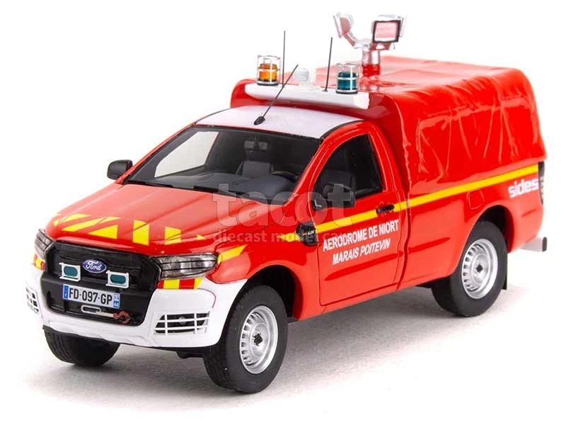 Ford Ranger 2 Porte Pick-Up Pompiers - Allarme 1/43 - Immagine 1 di 1