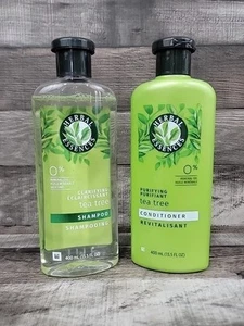 HERBAL ESSENCES PURIFYING TEA TREE CONDITIONER + CLARIFYING SHAMPOO 13.5 oz - Picture 1 of 5