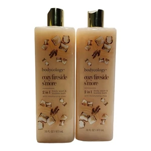 2 Bodycology Acogedor Fireside S'more 2 en 1 Jabón Corporal y Baño de Burbujas Hidratante Karité - Imagen 1 de 1
