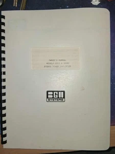 B-Ware Bedienungsanleitung BGW 250D & 250E Endstufe - Bild 1 von 2