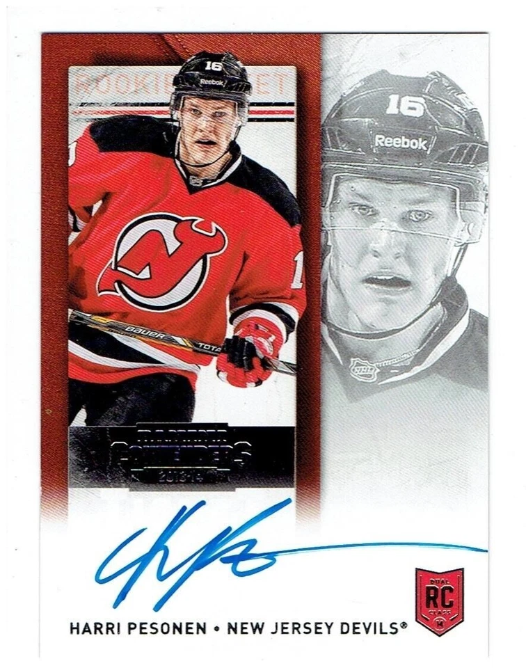 Harri Pesonen 2013-14 Panini Contenders Autograph Rookie #174  - Image 1 of 1