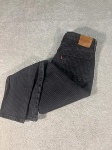 Levis Negro Raya 501 S Premium Denim 28x28 - Imagen 1 de 14