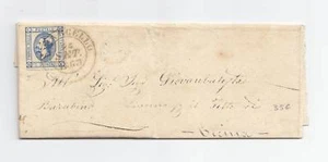 10281-TOSCANA-15 Cent From S.Marcello To Cecina 1863 - Picture 1 of 1