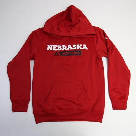 Nebraska Cornhuskers adidas Climawarm Sweatshirt Men's Red New Cover