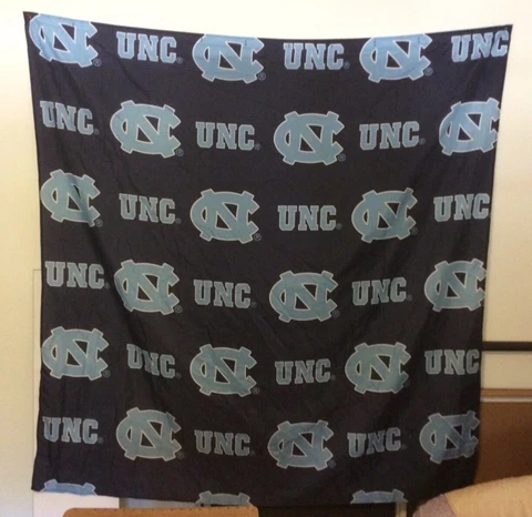 UNC Tar-heels Banner Flag one sided 6 x 6 feet Cover