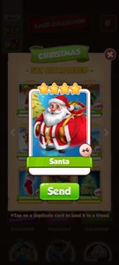 Santa Coin Master Rare Card *Fast Delivery* 24/7 - Picture 1 of 1