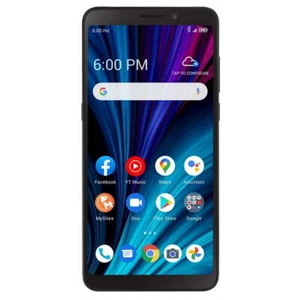 TCL A3X A600DL 5.5" 32GB Smartphone Black - Locked to Tracfone - Picture 1 of 4
