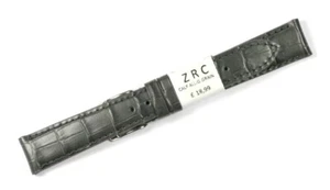 16MM GREY CALF WATCH STRAP  FROM ZRC FRANCE HIGH QUALITY RRP £18.99 - Picture 1 of 6
