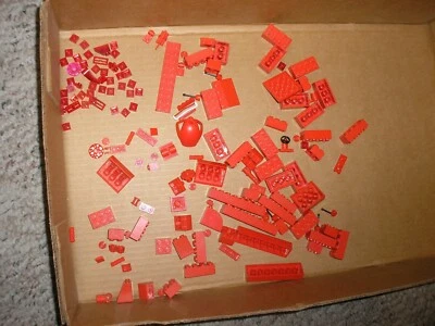 RARO Lote De Colección de LEGOs Rojos Algunos Especialidades y Trans ENVÍO GRATUITO Foto 1 de 3