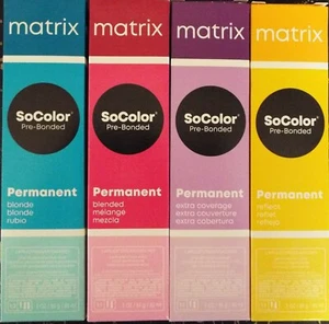 Matrix Socolor Permanent Cream Hair Color - Select any Shade - Picture 1 of 16