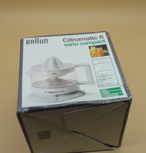 Braun Electric Citromatic 6 Vario Compact Citrus Press Zitronenpresse Neuwertig - Bild 1 von 5