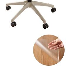 PVC Transparent Desk Office Chair Floor Mat  Protector for Hard Wood Floors
