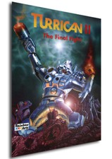 Poster retrogame-Commodore Amiga-Turrican ii