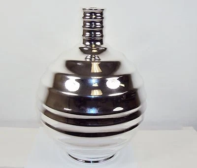 Cuerpo de lámpara (sin herrajes, sin cableado) ~ diseño de colmena de cerámica cromada #2840200 Foto 1 de 4