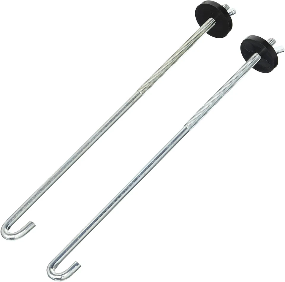 DEKA 00242 10" J-TYPE BATTERY HOLD DOWN BOLTS *D17 - Image 1 of 1