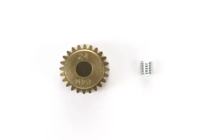 Tamiya 42223 TRF 04 Módulo Recubierto Duro Aluminio 24T Piñón Engranaje - Nuevo Foto 1 de 1